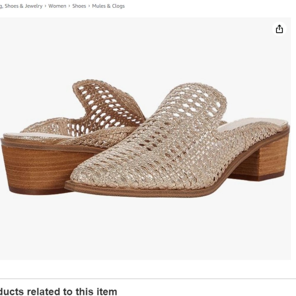 Chinese Laundry - Mayflower Woven Mule - Size 8.5